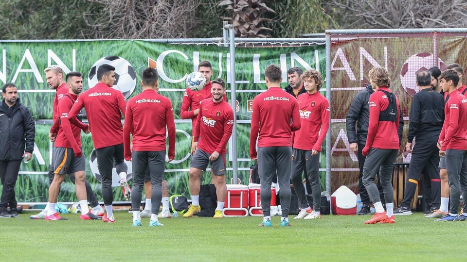 Galatasaray Alanyaspor maçına hazır