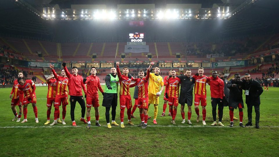 Kayserispor dört maç sonra kazandı