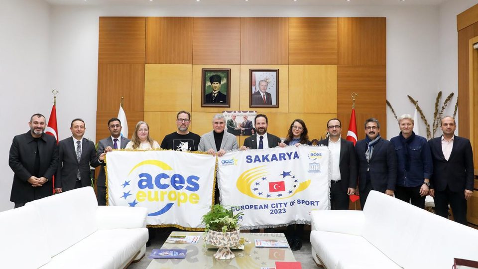 Sakarya “Avrupa Spor Şehri” bayrağına kavuştu