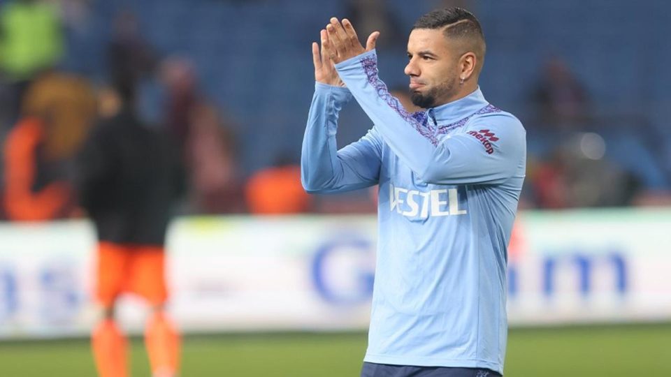 Trabzonspor’da Bruno Peres 266 gün sonra sahada