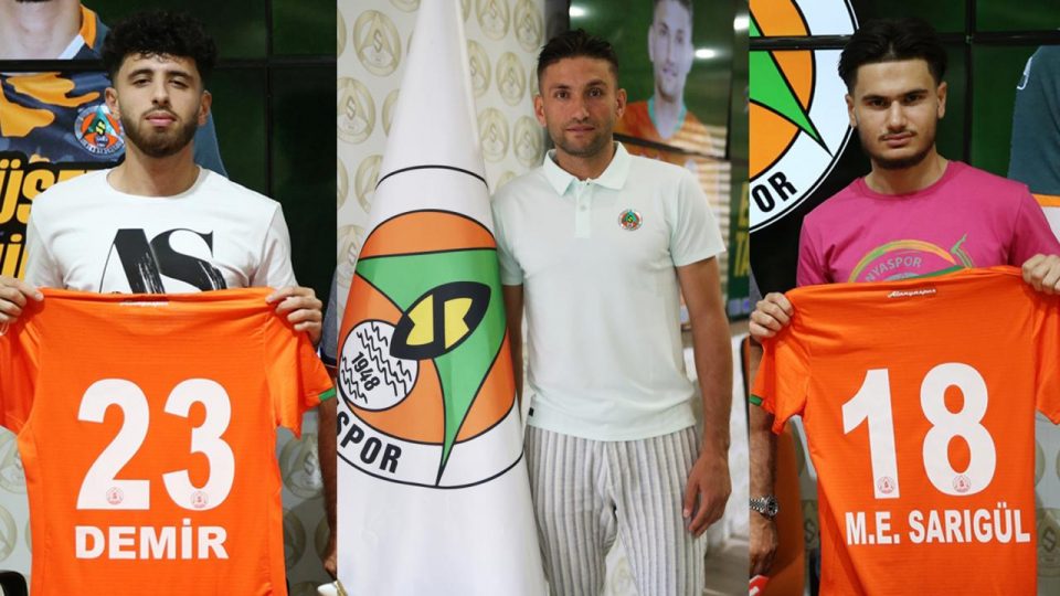 Alanyaspor 3 yerli oyuncuyu kadrosuna kattı