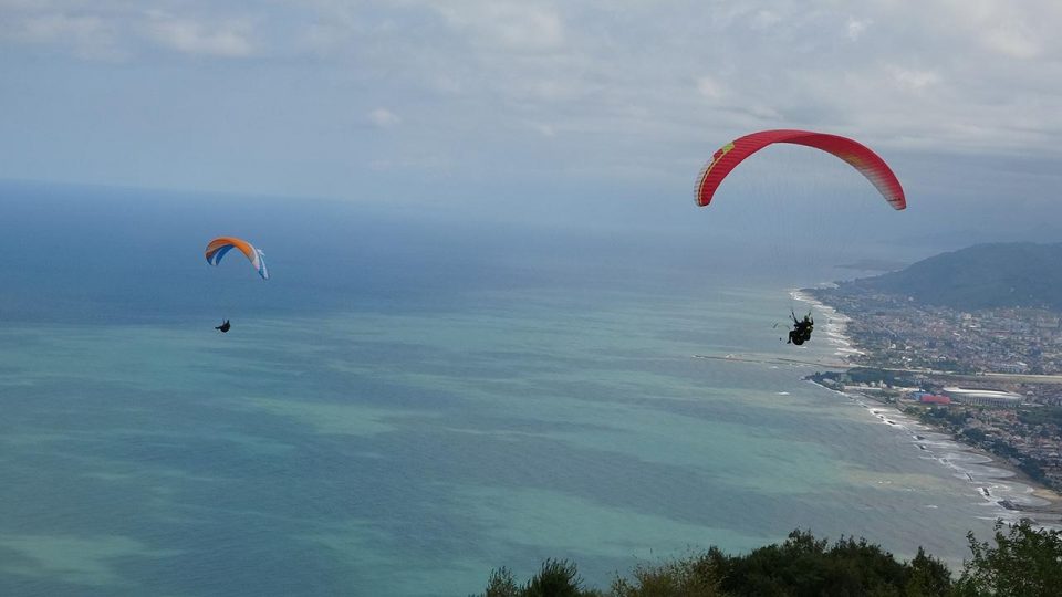 Ordu’da “Yamaç Paraşütü Festivali” gerçekleştirildi